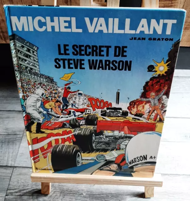 Michel Vaillant - Ancienne Bd - Le secret de Steve Warson  - Le Lombard 1983