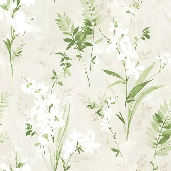 2686-21628 Kitchen Bed Bath IV Florals Flowers Wallpaper