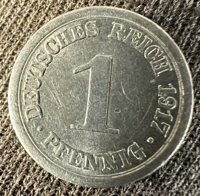 1 Pfennig Deutsches Reich 1917