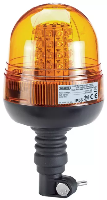 Draper 12/24V Flexible Clé Base LED Phare