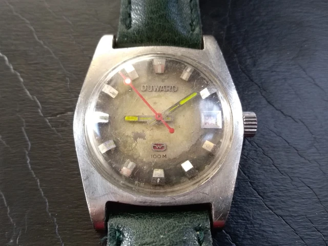 VINTAGE AUTOMATIC DUWARD Men Watch For Parts Or Repair EUR 96,00 PicClick  FR