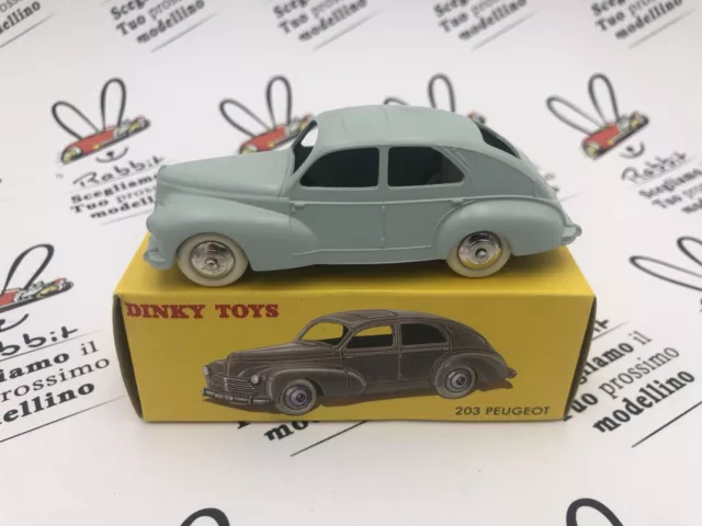 Die Cast " Peugeot 203 " DINKY Toys D E Agostini (Atlas) 1/43