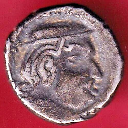 Ancient India Kshatrap Dynasty Kings Portrait Rare Silver Coin #Z25