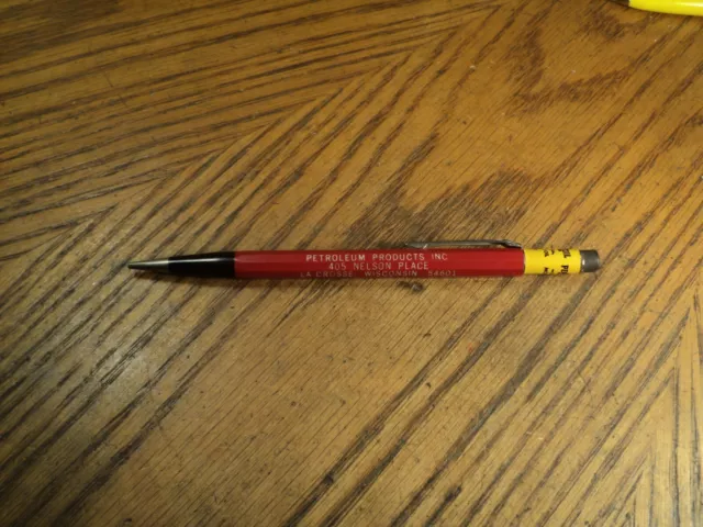 Vintage Autopoint Mechanical Pencil Pennzoil & Petroleum Products  5-5/8" Long