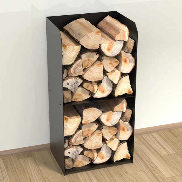 Yakimz Lot De 8 Supports D'empilage Pour Bois De Chauffage - Support D