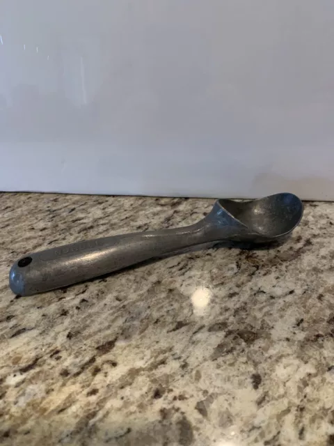 Vintage Nuroll Ice Cream Scoop Maumee, Ohio Cast Aluminum 7.25"