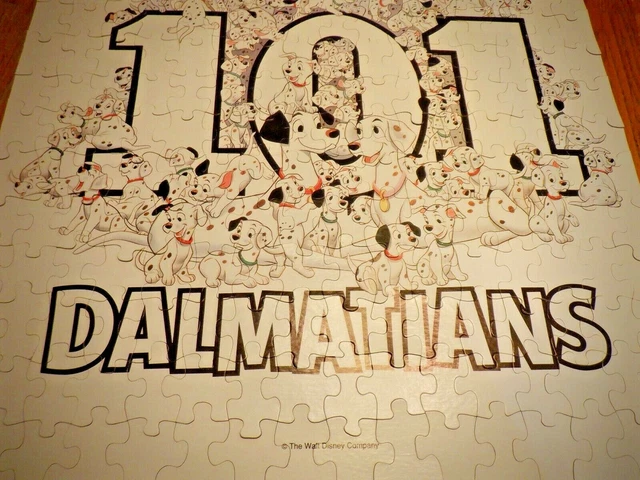 VINTAGE WALT DISNEY'S Classic 101 Dalmatians 300 Piece Movie Poster ...
