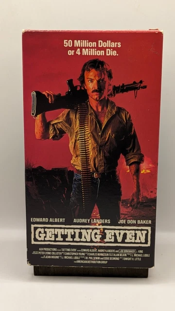 GETTING EVEN (VHS, 1987) Edward Albert Joe don baker tested £5.50 ...