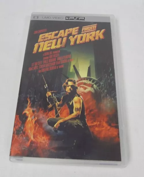 Sony PSP UMD Video Escape From New York Completo con Estuche y Folleto Original