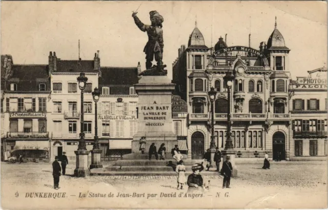 CPA DUNKERQUE - La Statue de Jean-Bart (137190)