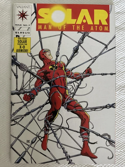 Solar Man Of The Atom Lot Of 9 Comics - Valiant Comics - Vf/Nm Condition 3