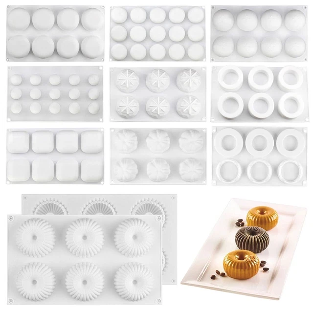 Herramienta Llanta para Pastel Hágalo Usted Mismo Incrustación Azúcar Molde para Pastel Moldes de Silicona Molde de Chocolate