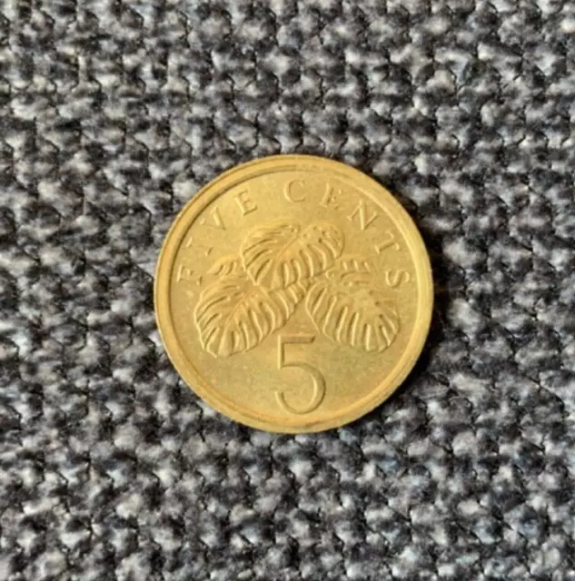 5 Cent 1989 Singapur (Five Cents) KM# 50 (A)