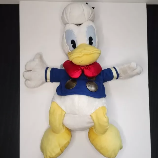 Disney Store Donald Duck Limited Edition Soft Toy Plush