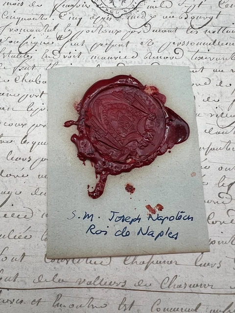 FR1) 1758. lettre chevalier ordre royal Narbonne, cachet de cire. Rare