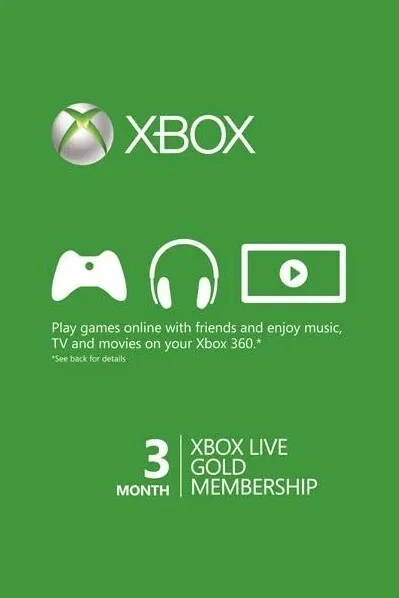 3 Months - Xbox Live Gold Membership  - All Users - Fast Delivery 🚚