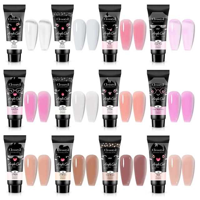 15 ml smalto poligel UV policostruttore rapido estensione unghie arte gel fototerapia SC