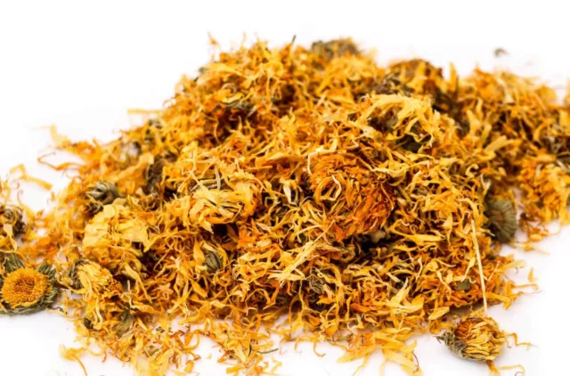 Organic Dried Marigold Flowers Calendula Officinalis - Premium Quality