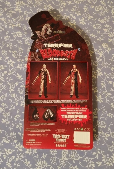 Terrifier - ART The CLOWN Blood Bath Action Figure By Trick Or - Foto 3