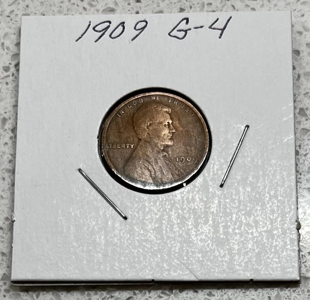 1909 Lincoln Bronze Wheat Penny