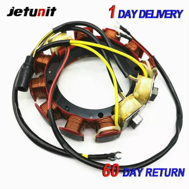 for Johnson Evinrude Outboard Stator 35Amp 763765 1988-1994 185-300HP 3.0L 4.0L