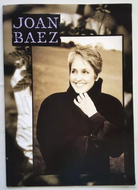 Joan Baez Tour concert program tour book programme country rock