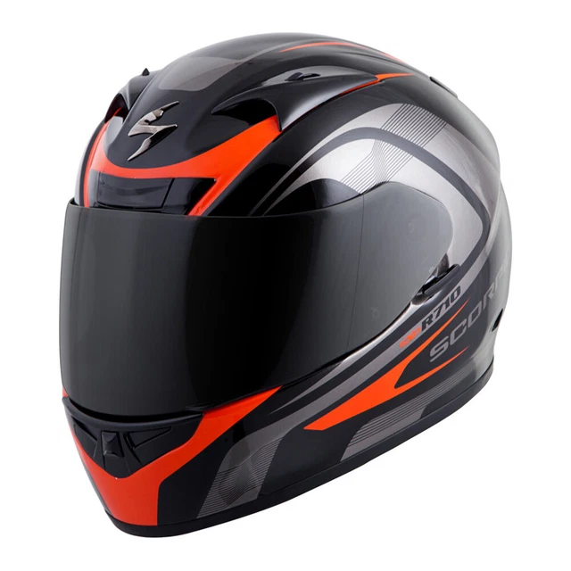 closeout scorpion exo r710 illuminati helmet EXO-R710 Solid Helmets  Motorangutan SCORPION EXO-R710 FOCUS Red Full