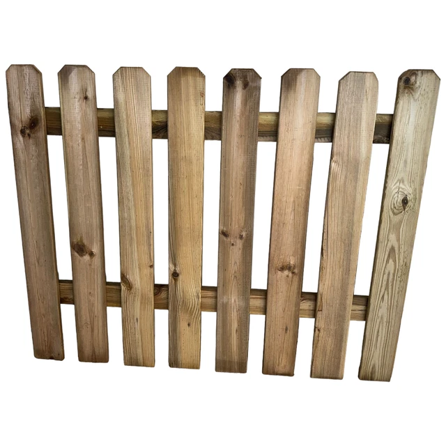 Staccionata Decorativa In Legno Per Giardino - Mini Recinzione Per Piante, Vasi E Decorazioni Natalizie - Foto 11