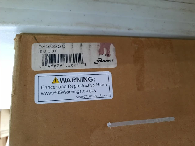 Modine Motor 9F30220  -  Br2