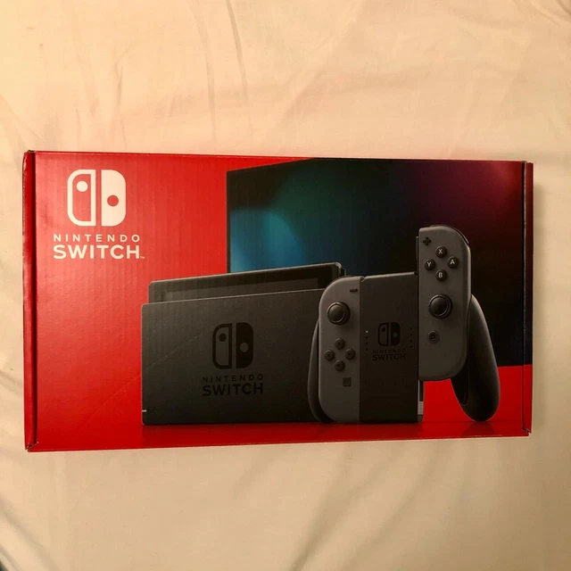 NINTENDO SWITCH CONSOLE Grey (Switch) with improved battery life EUR