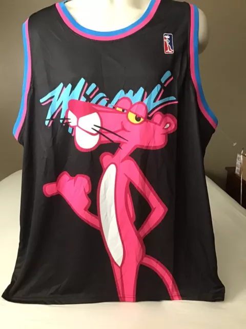 Miami X Pink Panther Jersey (White) – officialsportsjunkie