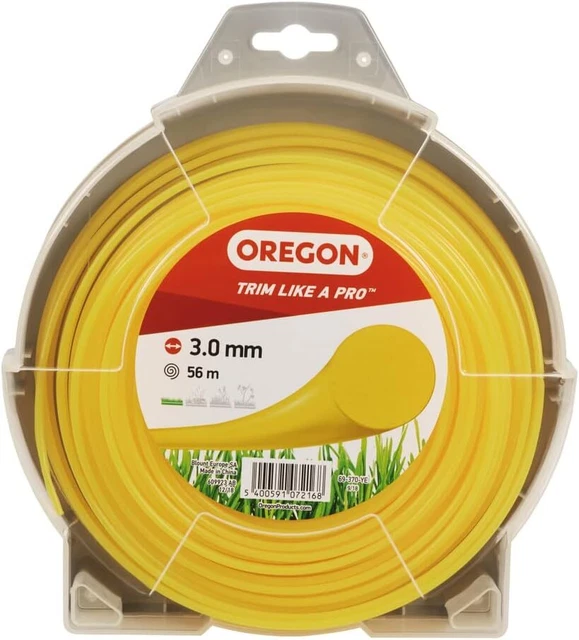Filo Da Taglio Oregon Quadrato 2.4mm X 60m - Per Decespugliatori, Tosatrici E Tagliabordi | Nylon Resistente - Foto 2