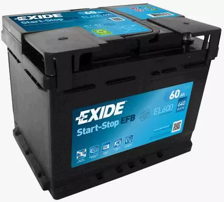 Batteria EXIDE EL600 EFB 60AH 640A START&STOP