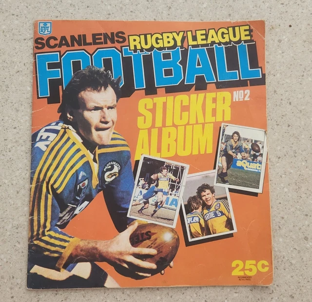 その他 SCANLENS 1984 NRL RUGBY LEAGUE STICKERS 1983 SCANLENS RUGBY League Full Set Stickers (Unmounted