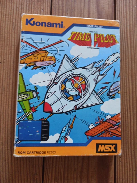 TIME PILOT MSX (Jeu KONAMI de 1984 RC703) EUR 24,00 - FR