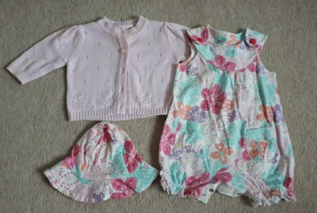 Bellissimo pacchetto estivo per bambine 1 mese e prima taglia (32 articoli) 3