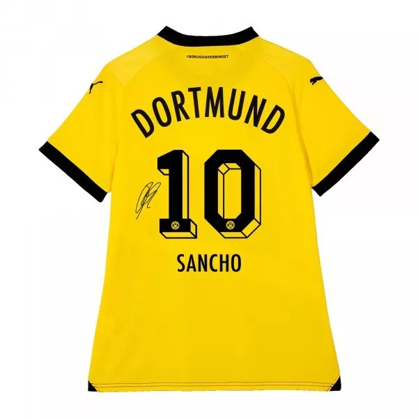 SIGNED Jadon SANCHO JERSEY Borussia Dortmund, Manchester United, England, New