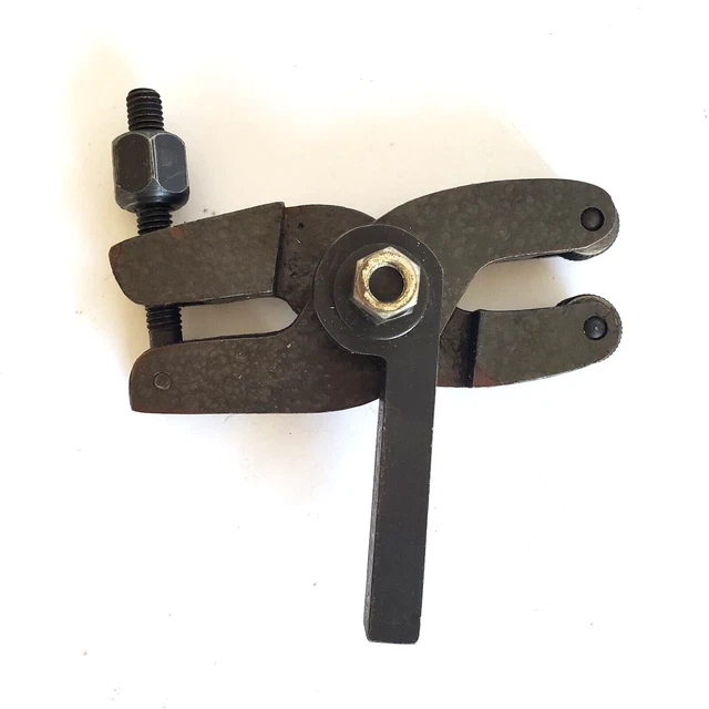 8-1/4" Knurling Tool Holder Scissor Type Clamp Type Capacity 1-1/2 - 4-1/2