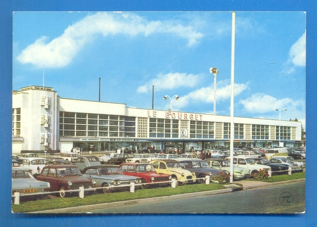Aeroport De Paris-Le-Bourget.france.airport Postcard
