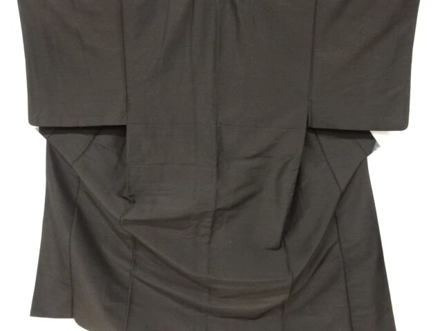 6765117: Japanese Kimono / Vintage Mens Kimono / Fushi Tsumugi / Ensemble