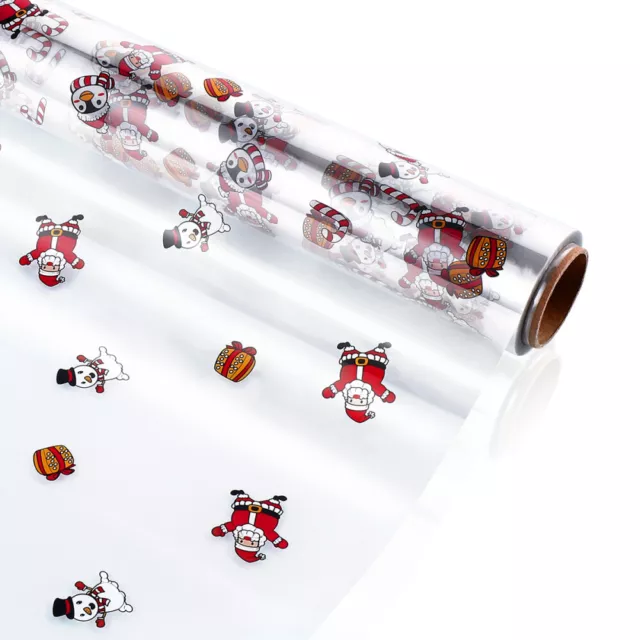 Clear Cellophane Roll for Flower Gift (100Ft. Long)