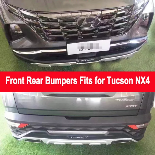 FITS FOR HYUNDAI Tucson NX4 2022 23 Front Rear Bumper Board Bar Guard Skid  Plate $399.00 - PicClick