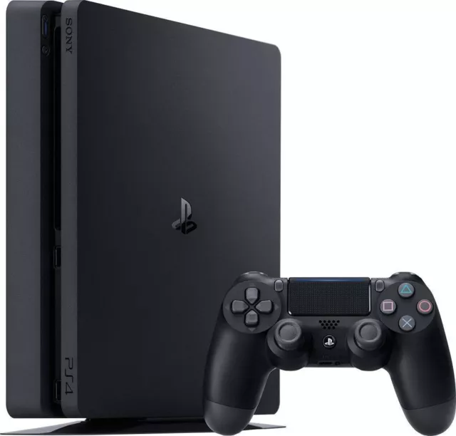 Ps4 Slim 500g Noire Avec Manette Officiel