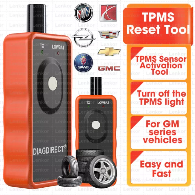EL-50448 Plus TPMS Reset Tool Tire Pressure Monitor Sensor Relearn For Ford & GM