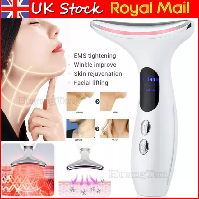 EMS Microcurrent Facial Skin Tightening Lifting Device Face Neck Beauty Machine