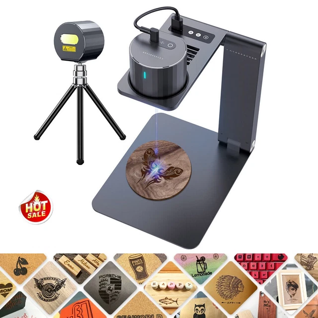 3D Portable Handheld LaserPecker Pro Engraving Machine Mini Laser Printer Cutter