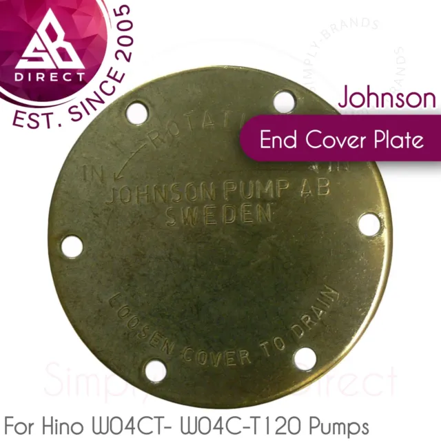 Johnson 01-42441 Remplacement Embout Cache │ pour Hino W04CT- W04C-T120 Tennis