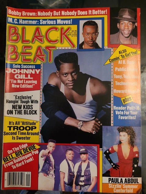 Magazine VINTAGE Black Beat Septembre 1991 - Couverture LL Cool J - Culture Pop