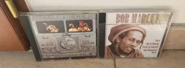 Bob Marley. Lot De 2 Cd Albums. Dont 1 Cd Neuf Scellé.