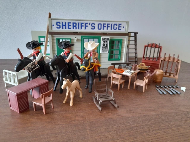 Pièce Playmobil Vintage Planche De Plancher - Pour Saloon/Sheriff Office 3423/3461 Western, Occasion